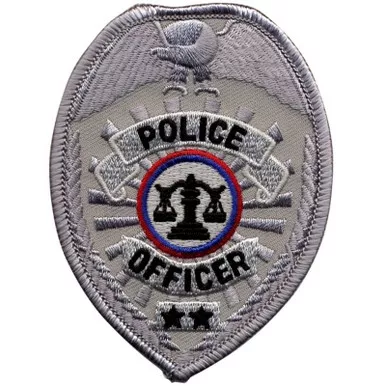 Hero's Pride 373 Police Office Badge Patch - 2.5" x 3.5"