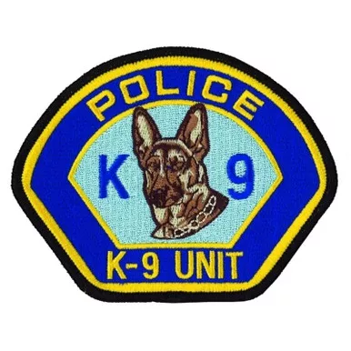 Hero’s Pride 5636 Police K-9 Unit Shoulder Patch – 4.5″ x 3.5″
