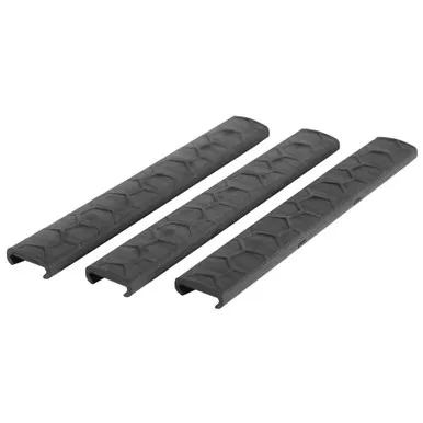 Hexmag Slim Line Picatinny LowPro Rail Covers, 3 Pack