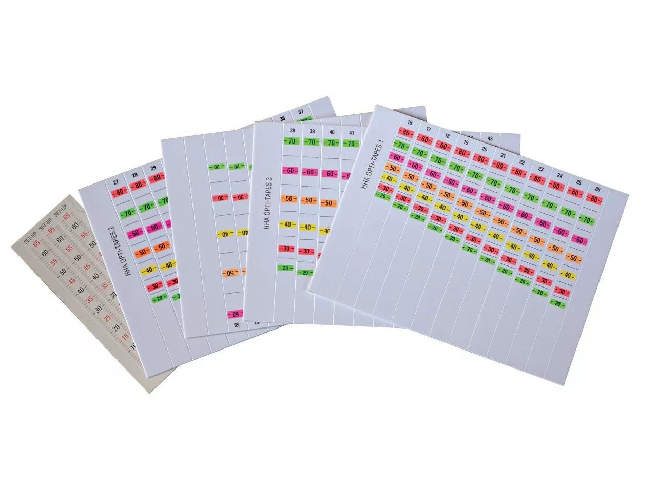HHA SD Replacement Tapes Optimizer Speed Dial Tapes, None