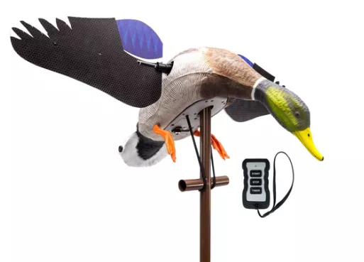 Higdon Outdoors Flasher Pro Mallard Flapper Decoy w/Remote Control – Waterfowl Duck Hunting Flagger