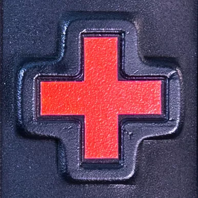 High Speed Gear Adhesive Red Cross Decal (5 Pack)