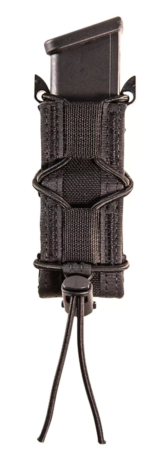 High Speed Gear TACO Mag Pouch Single Nylon Black, MOLLE Mount Type & 2″