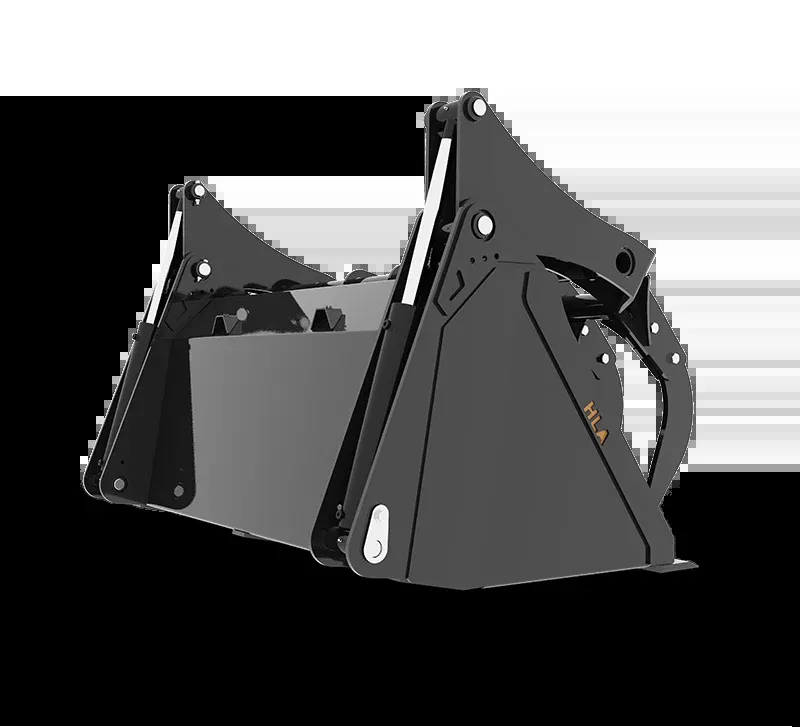 HLA Attachment Silage Heavy Duty Grapple Bucket Less Mount | 72″, 84″, 96″, 108″ Width | For Tractor
