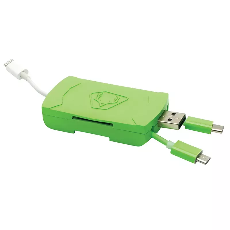 HME IOS 4 IN 1 Card Reader USB QMCR