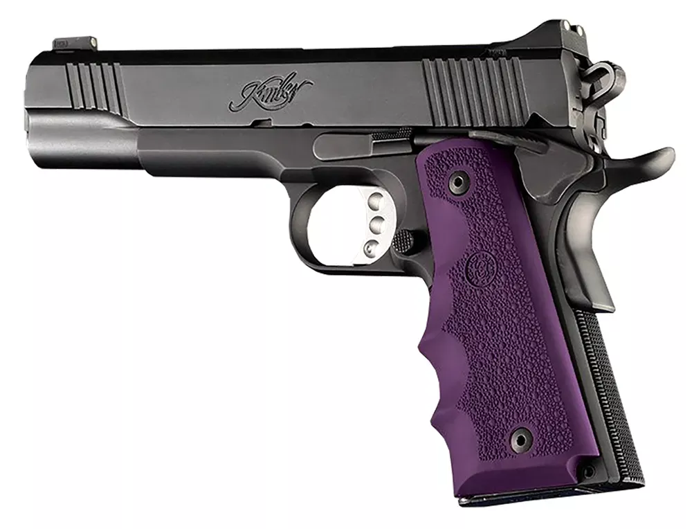 Hogue OverMolded Grip Cobblestone Purple Rubber