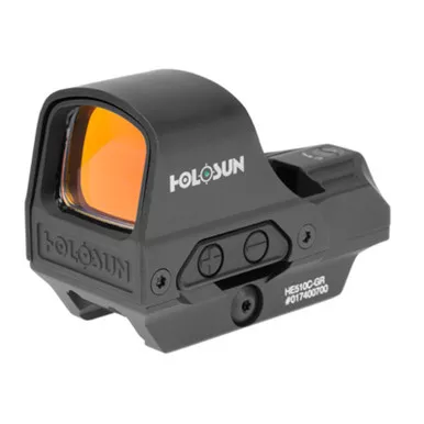 Holosun Red 2 MOA dot & 65 MOA Circle Aluminum Green Dot