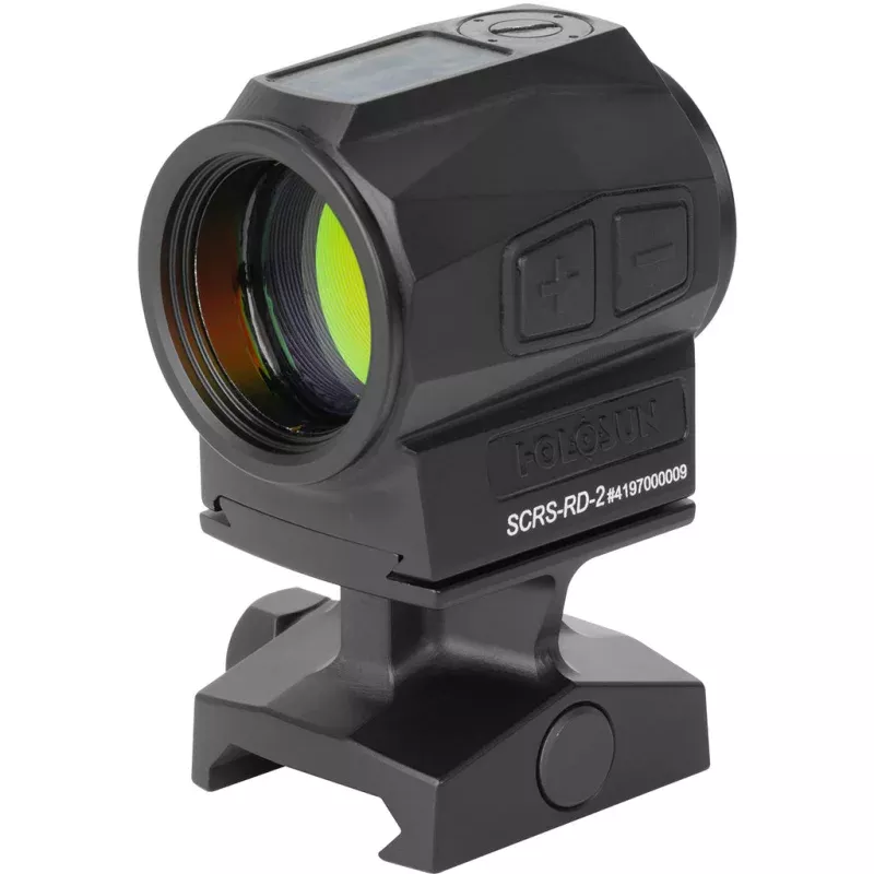 Holosun SCRS Solar Charging Rifle Sight Red Dot Red 2 MOA Dot 22mm