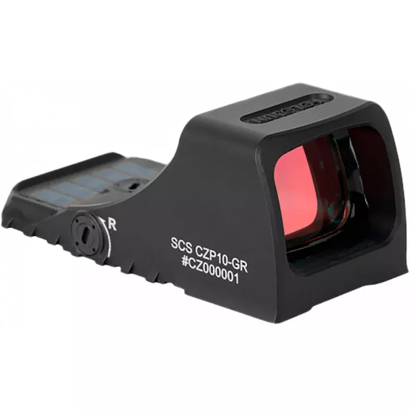 Holosun SCS Solar Charging Sight Dot Green Multi-Reticle Black CZ P10