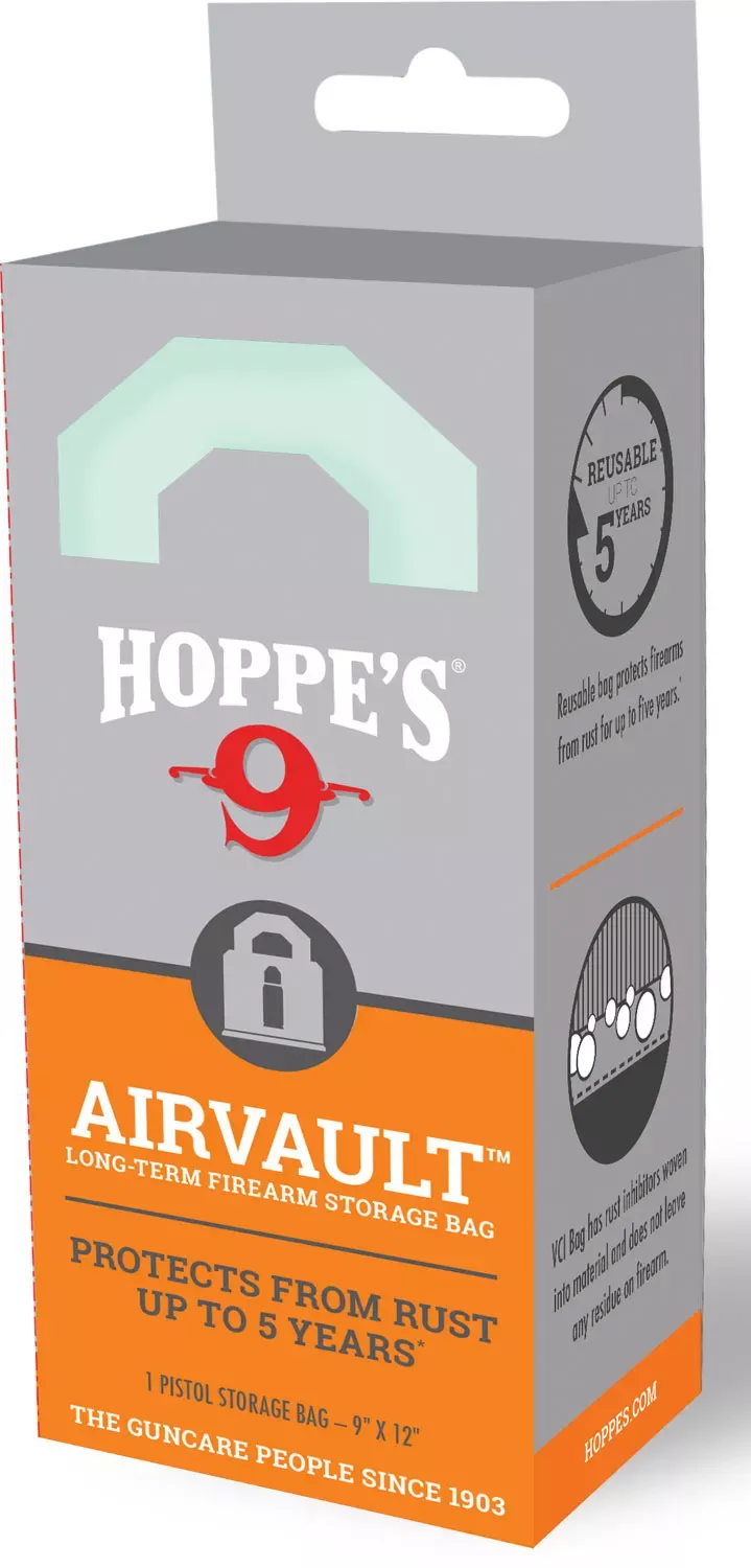 Hoppe's HVCIS Air Vault Storage Bag Pistol 9 x 12""
