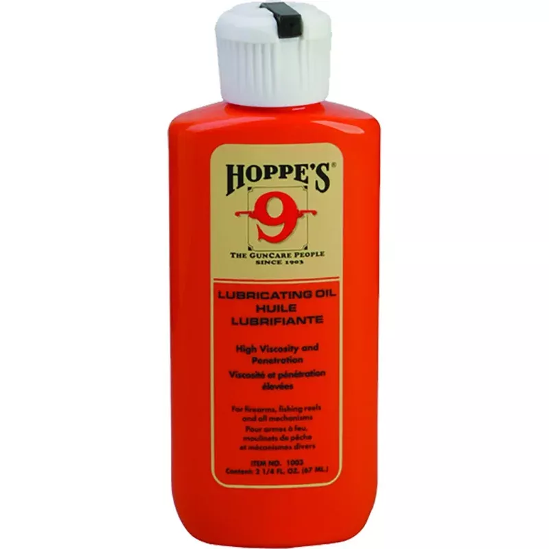 Hoppes No. 9 Lubricating Oil 2.25 oz. Squeeze Bottle