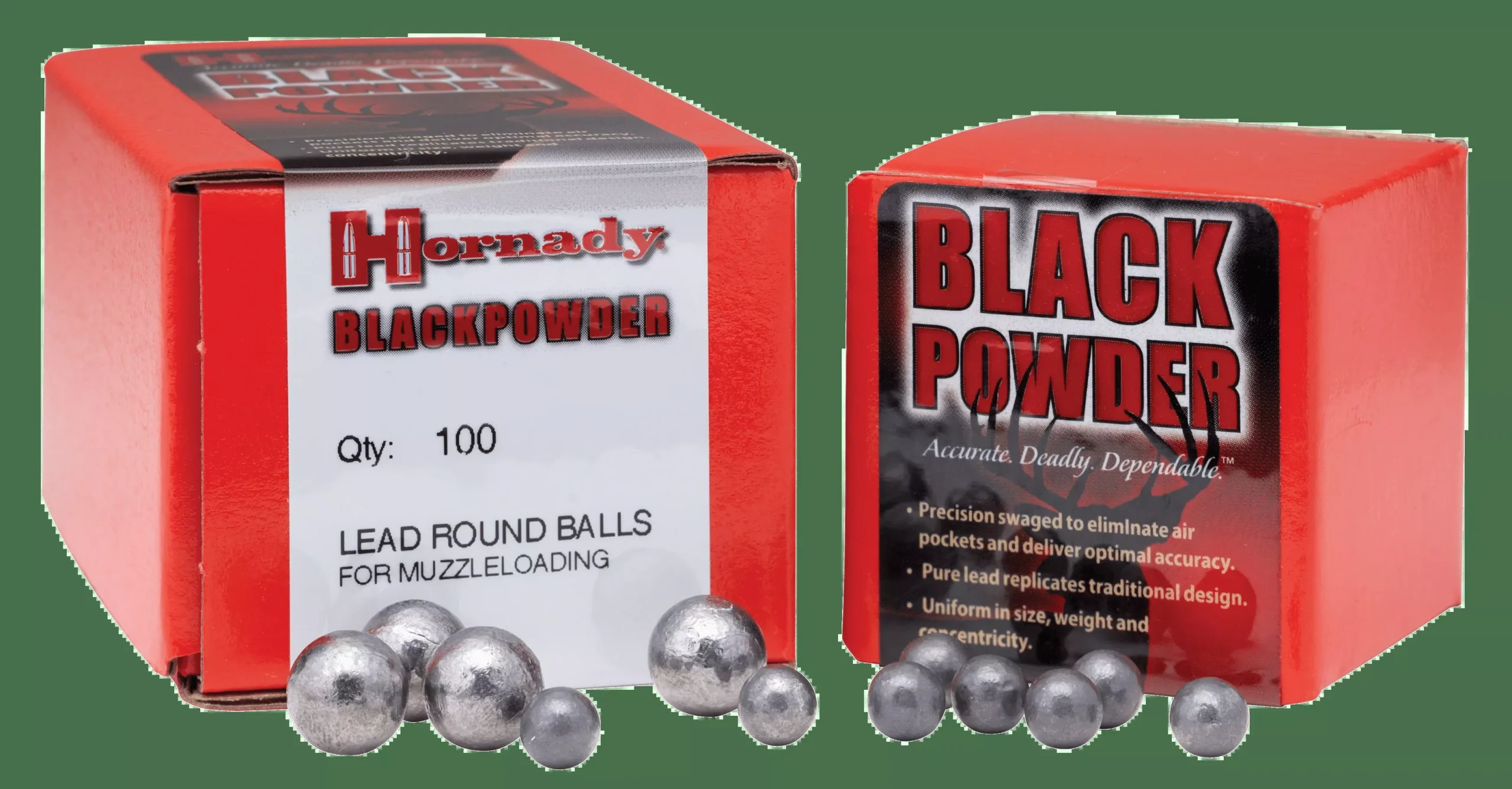 Hornady .395 .40 Caliber – Round Ball 100-count