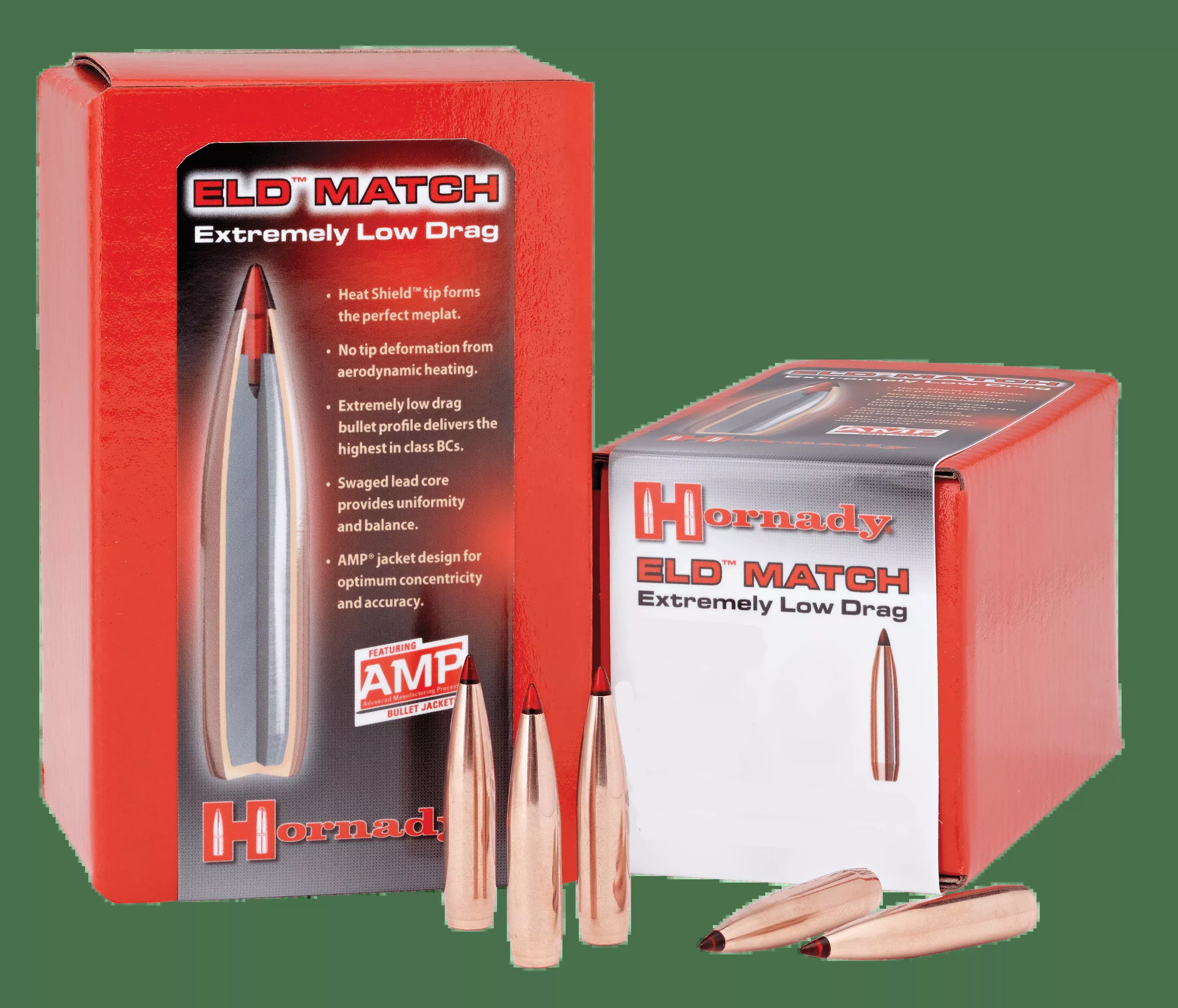 Hornady Eld Match Bullets 7mm .284 162 Gr. Eld Match 100 Box