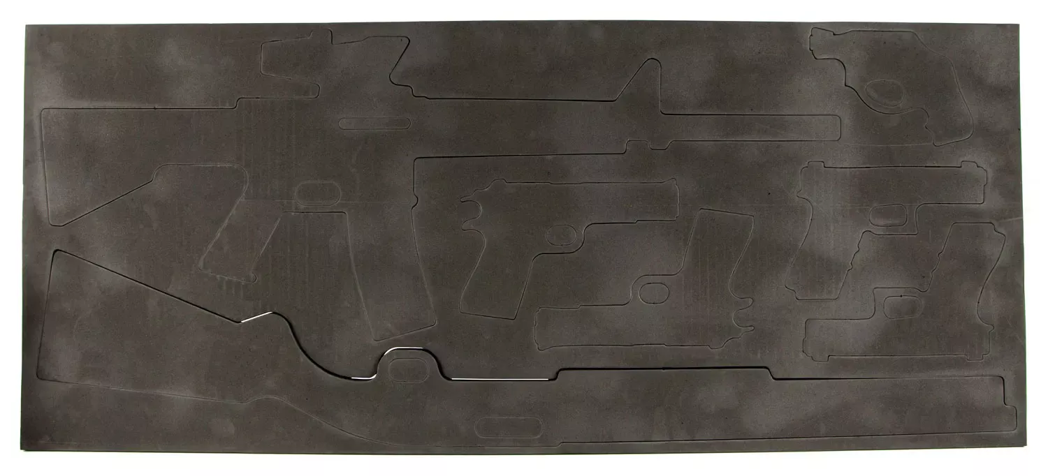 Hornady Foam Gun Sheet 40 x 18″ x 1.2″ Black”