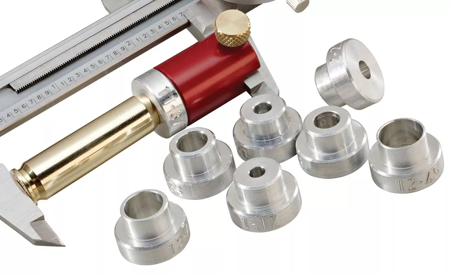 Hornady Lock-N-Load Comparator Set Silver Multi-Caliber Metal