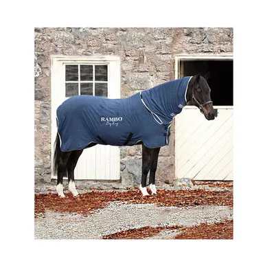HORSEWARE IRELAND Rambo Dry Navy/Silver Rug (ABAM52-BI00)