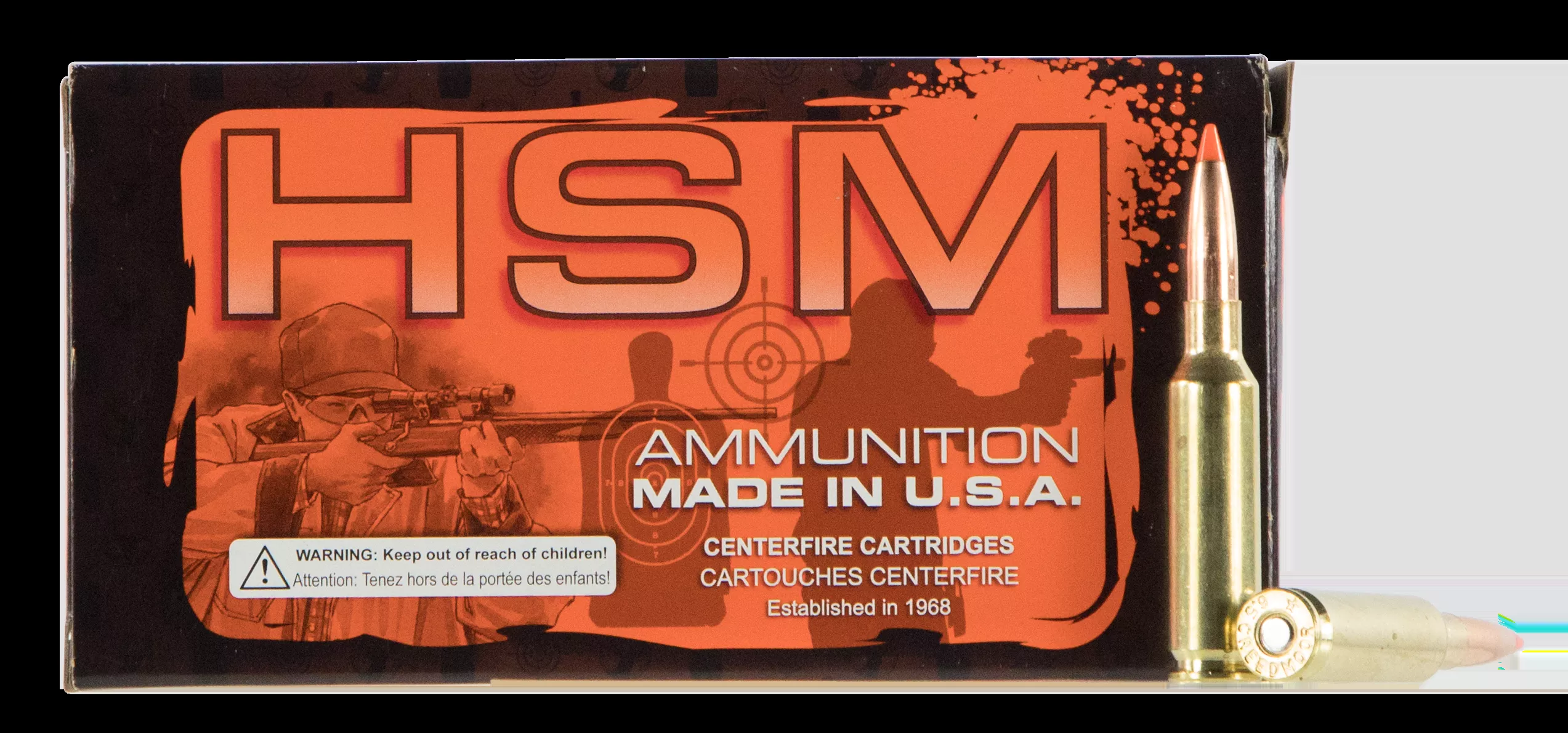 HSM 308 Win 168gr Sierra MatchKing 20rd Bx/ 25 Cs