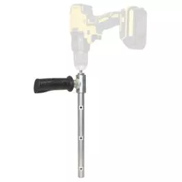 HT Enterprises Hand Auger Drill Adapter with 10″ Extension