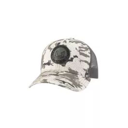 HUK KC Printed Circle Patch Trucker Hat - KC Moss Grazier