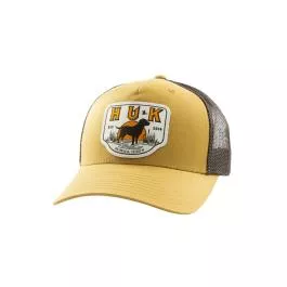 HUK Lab Patch Trucker Hat - Sand Piper