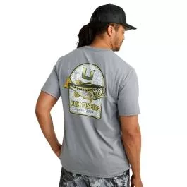 HUK Men's KC Badge Series Tee