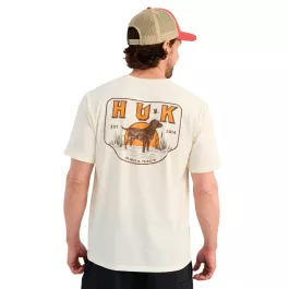 HUK Men's Lab Patch SS Pocket Tee
