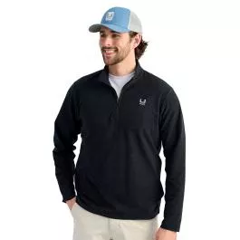HUK Men’s Leeward Lightweight Fleece 1/4 Zip
