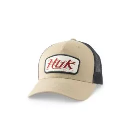 HUK Script Patch Trucker Hat - Braid