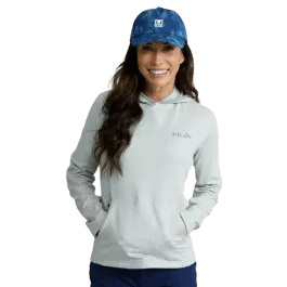 HUK Women's Coldfront+Pullover Hoodie