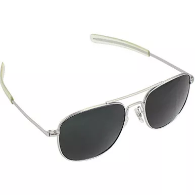HUMVEE 52mm Pilot Sunglasses w/ Gray Lens