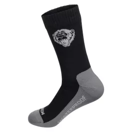 Hunt Monkey Boot Cut Waterproof Sock - Black - L