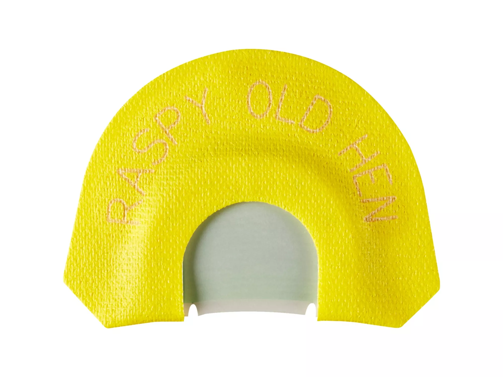 Hunters Specialties Raspy Old Hen Turkey Call, Yellow