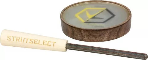 Hunters Specialties Strut Select Turkey Call Closing Time Glass Pan Call