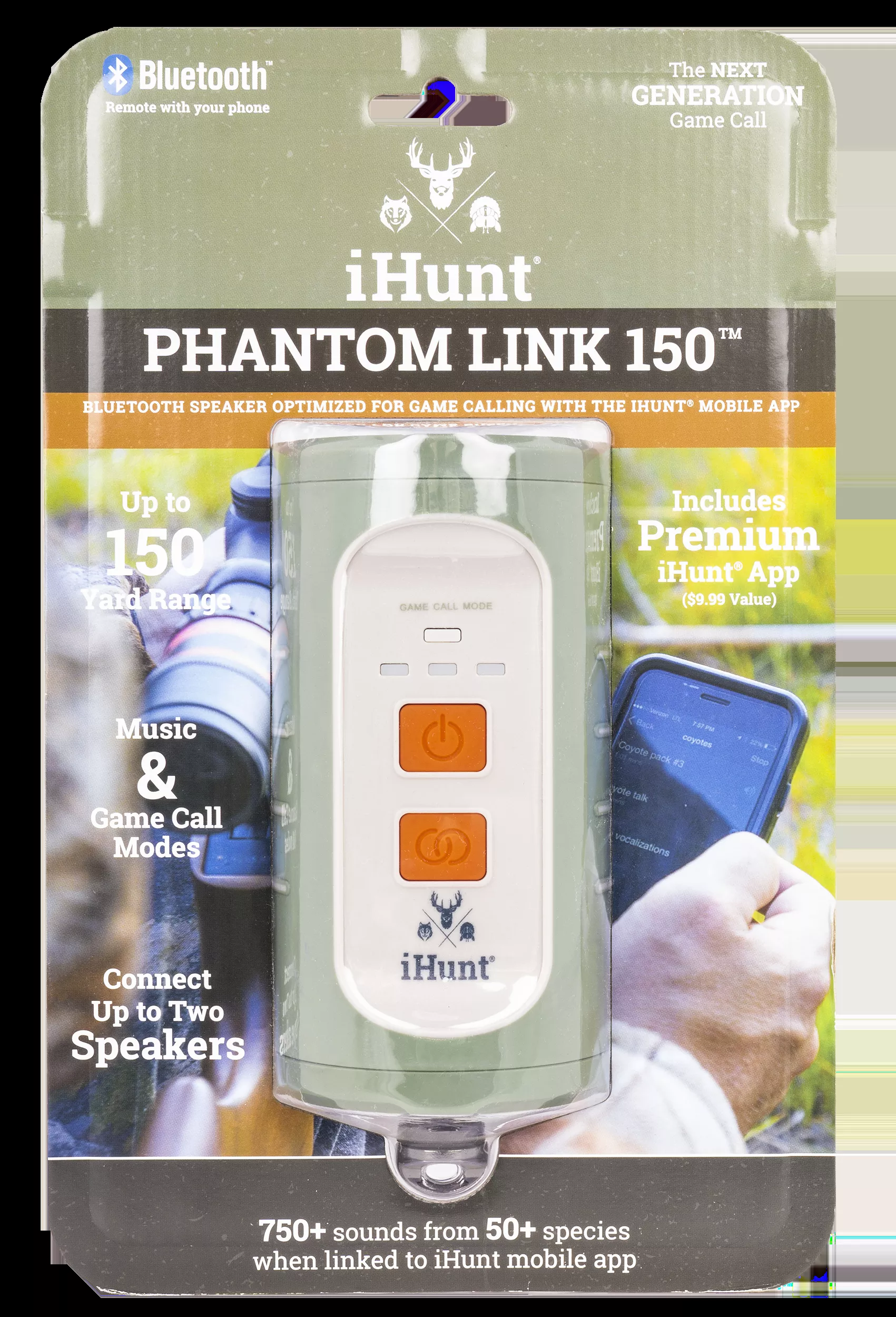 iHunt Phantom Link 150 Multiple Sounds Green