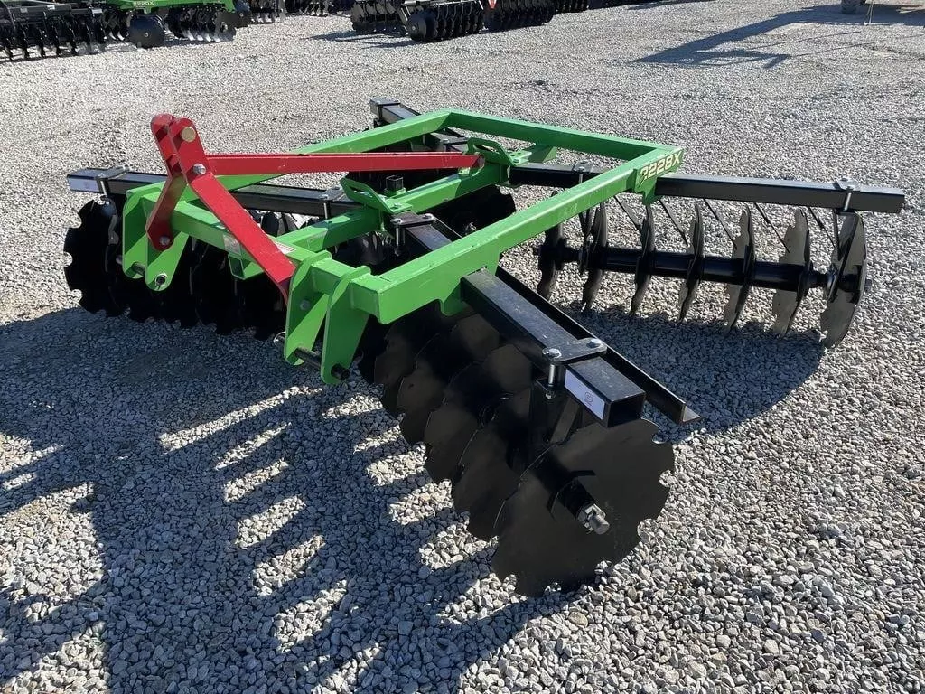 Industrias America 3-Point Disc Harrow | Model 2228X | Cutting Width 9′ | Blade Size 22″ | Horsepower 55 To 75 HP | For Tractors