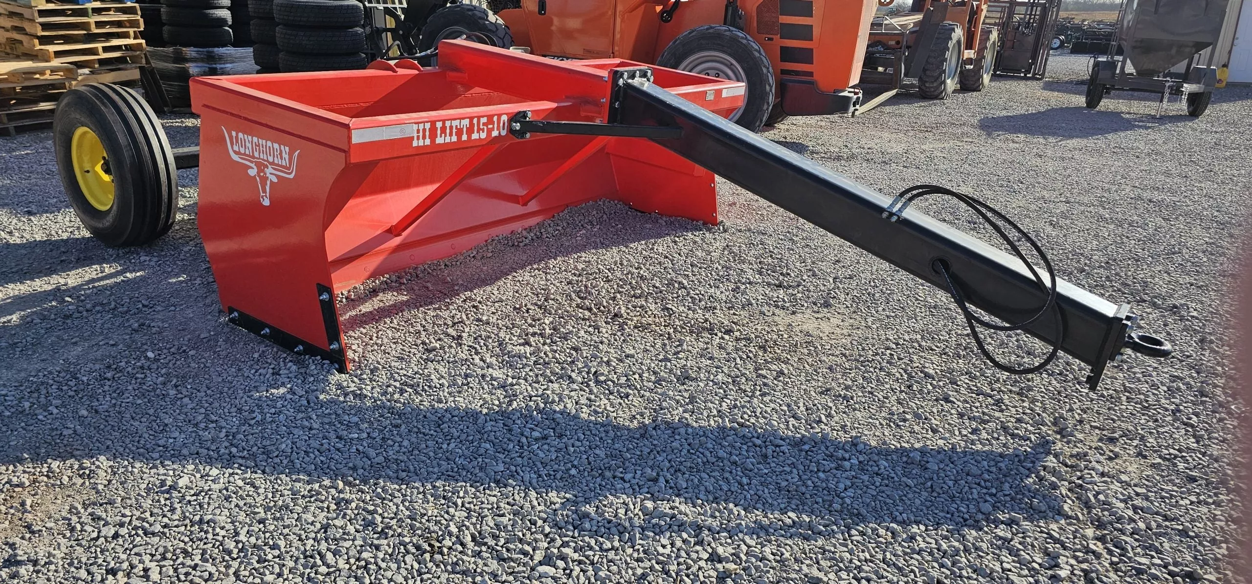 Industrias America Box Scraper/ Box Blade | Model Hi Lift 15-10 | Working Width 10′ | Box Depth 32″ | Horsepower 90 To 150 HP | For Tractors