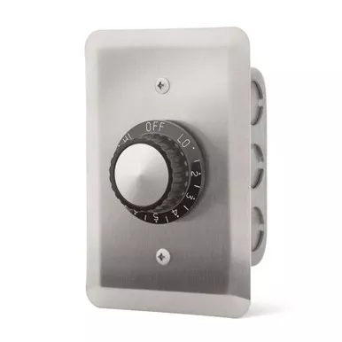 INFRATECH Single/Dual Input Regulator SS Wall Plate with Deep Gang Box