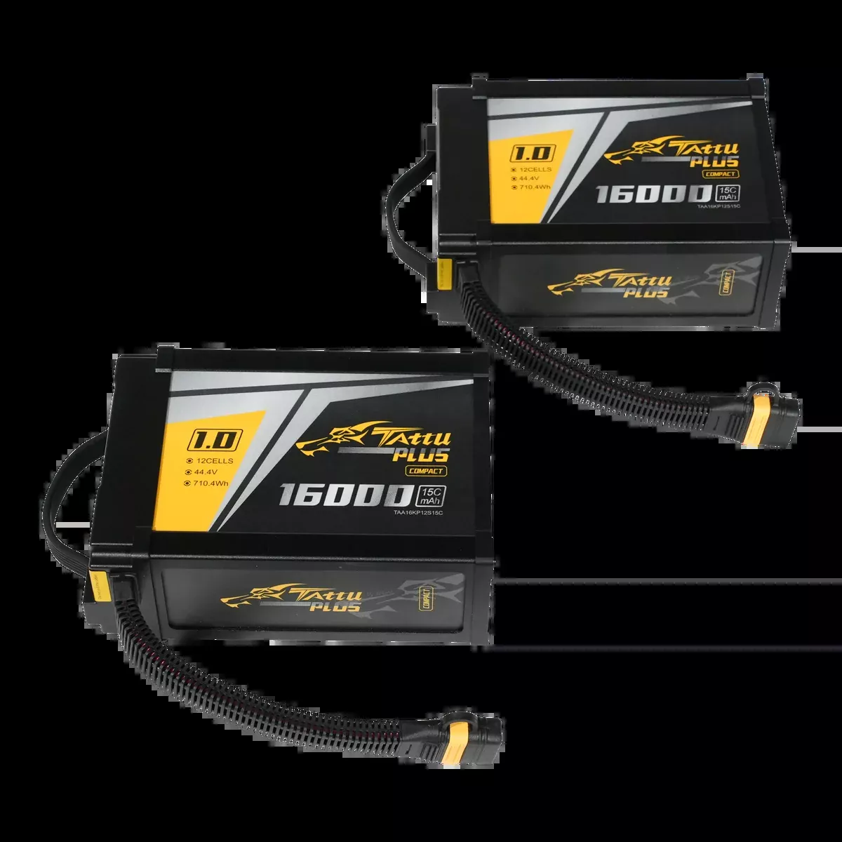 Inspired Flight Spare Battery Set | Model IF1200A | Intelligent Battery Management | Capacity 16000mAh