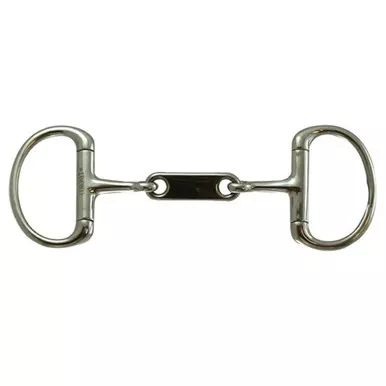 INTREPID INTERNATIONAL Dr. Bristol Stainless Steel Eggbutt Snaffle Bit (211236)