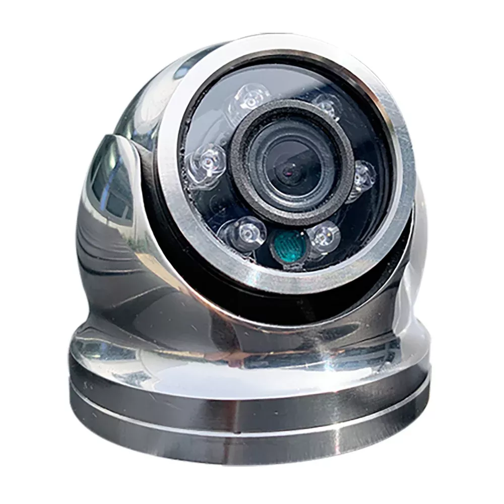 Iris Hi-Resolution Analog Mini Dome Camera – 316 Stainless Steel – CVBS – TVI – 3.6 [IRIS-S060-36]