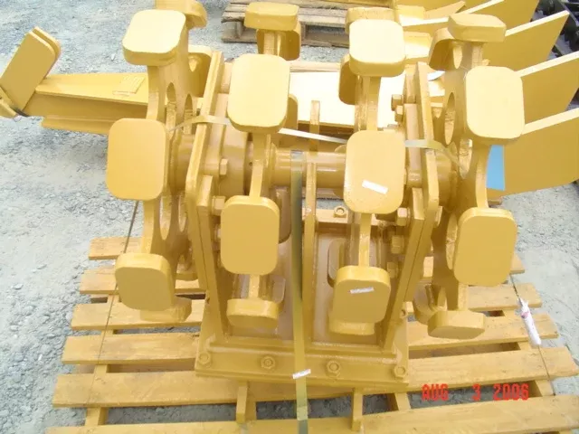 IS Attachment Compaction Wheel AR400 Steel | Machine 3.5-19.5 Tons | For Excavator