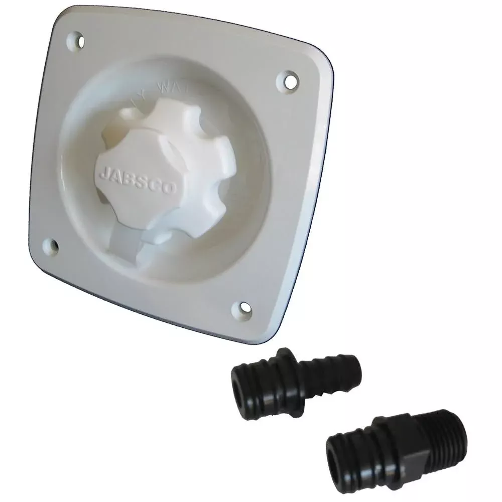 Jabsco Water Pressure Regulator Flush Mount White – Model 44412-1045 – 44412-1045