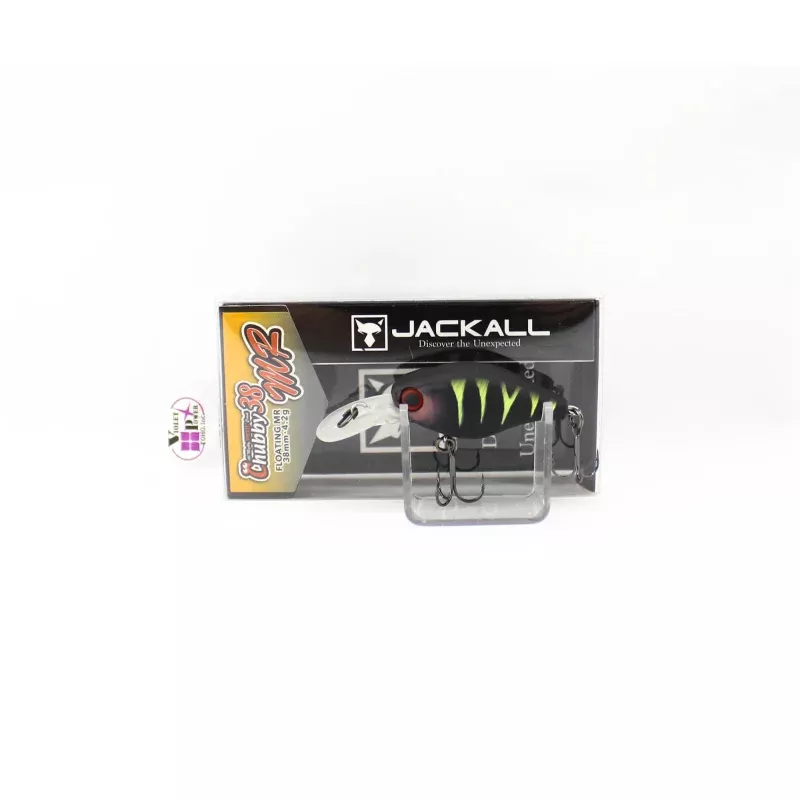 Jackall Chubby 38F MR Floating Lure UV Mat Black Perch (3228)