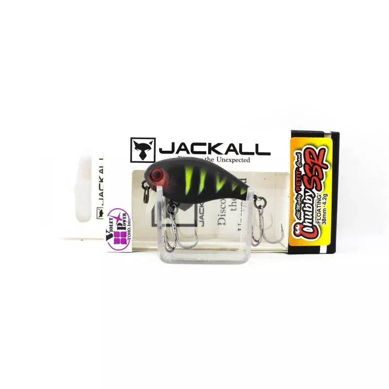 Jackall Chubby 38F SSR Floating Lure UV Mat Black Perch (9527)