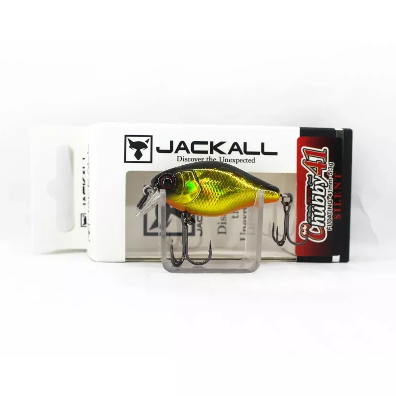 Jackall Chubby 41 Silent Floating Lure HL Gold & Black (9671)