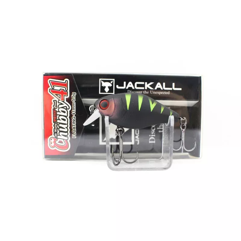 Jackall Chubby 41F Floating Lure UV Mat Black Perch (0623)