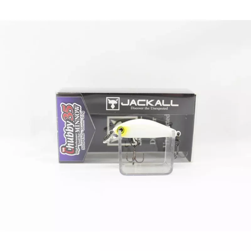 Jackall Chubby Minnow 35 Suspend Lure Bone (3105)