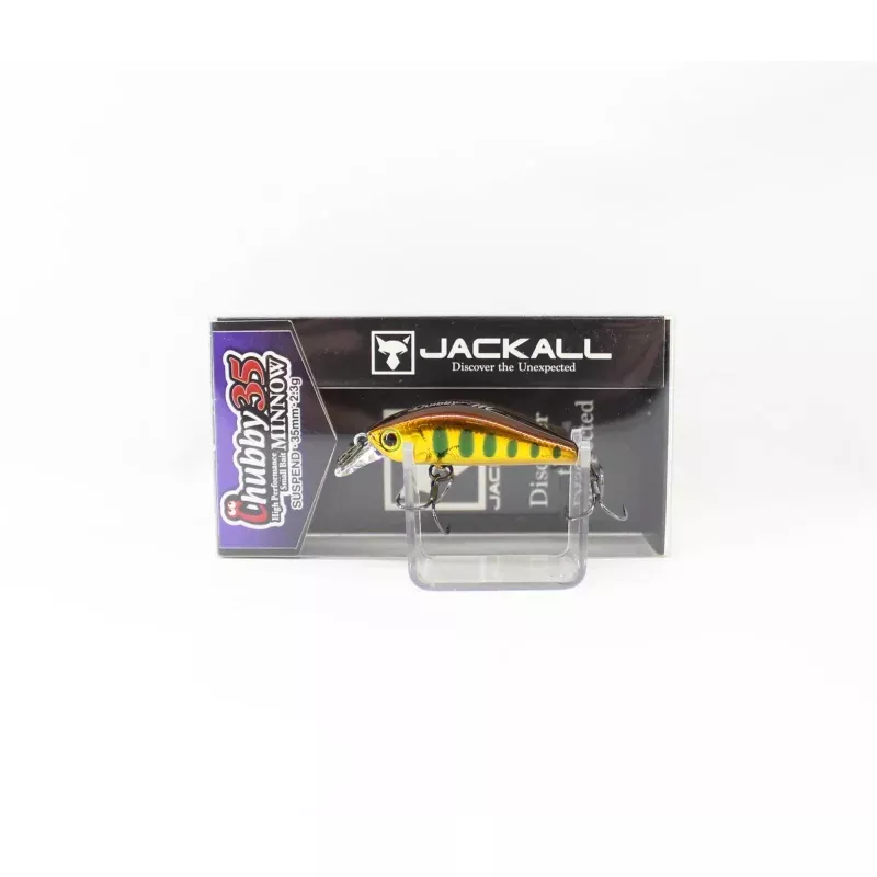 Jackall Chubby Minnow 35 Suspend Lure HL Copper Yamame (4577)