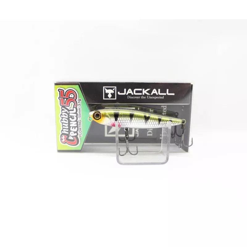 Jackall Chubby Pencil 55 Floating Lure HL Perch (3174)