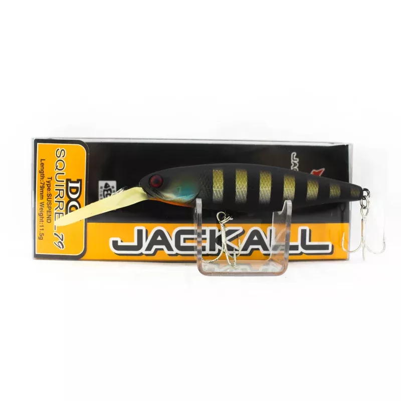 Jackall DD Squirrel 79SP Suspending Lure Black King Gill (2937)